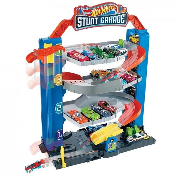 Hot wheels garaj auto cu patru etaje 2