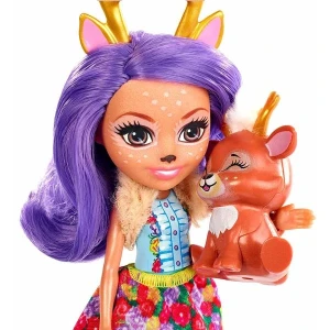 Papusa enchantimals "cerbita danessa &amp; sprint" Thumbnail 4