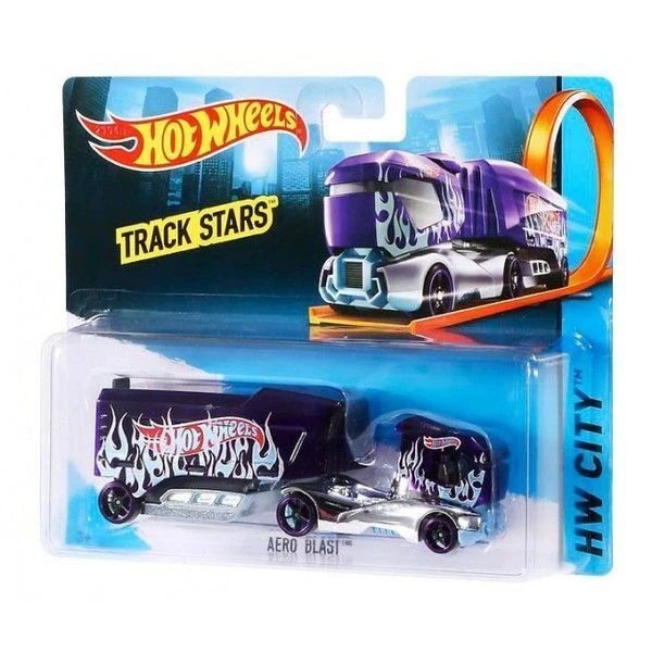 Hot wheels camion-trailer (as). 7