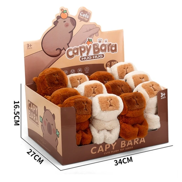 Jucăria moale-brățară „capibara”, 2 modele 3