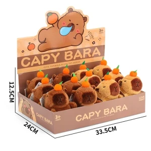 Breloc moale „capibara”, 2 modele Thumbnail 3