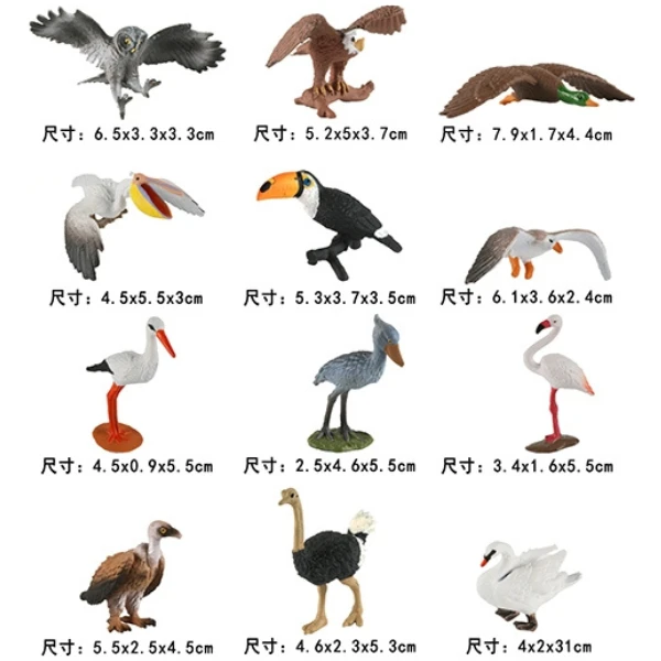 Set de mini-figurine „lumea păsărilor” 2