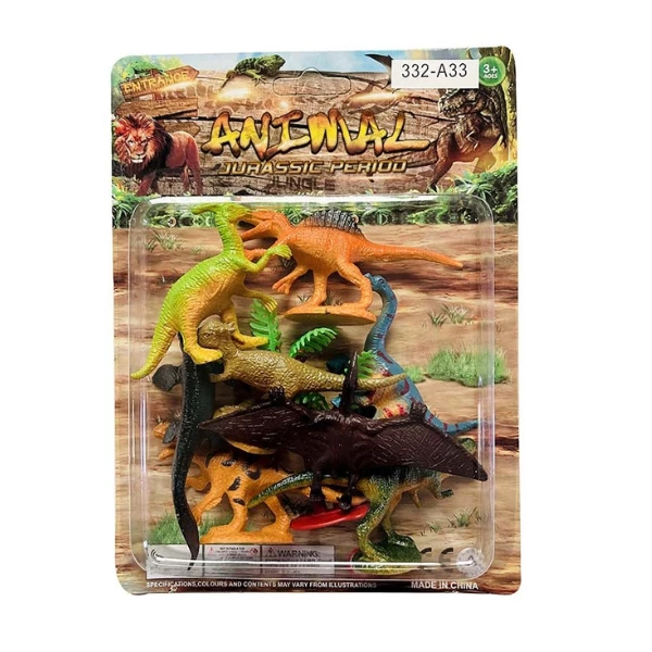 Set de mini-figurine „epoca dinozaurilor” 2