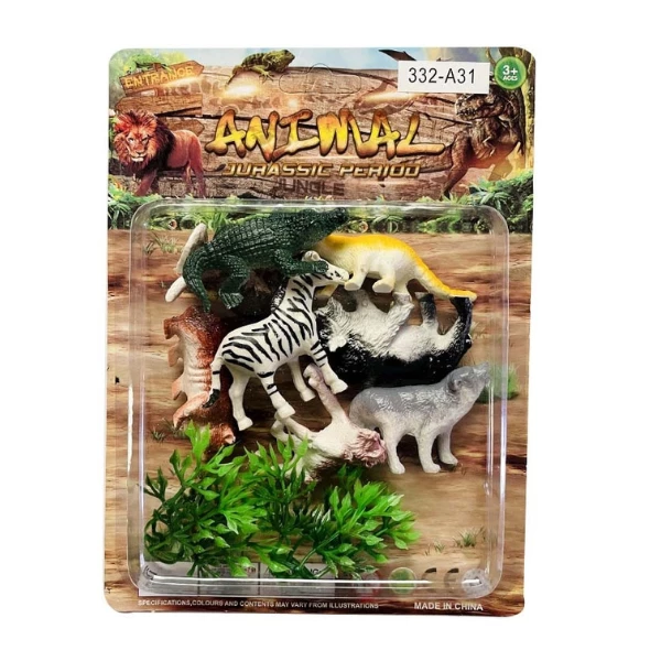 Set de mini-figurine „aventuri în savana” 2