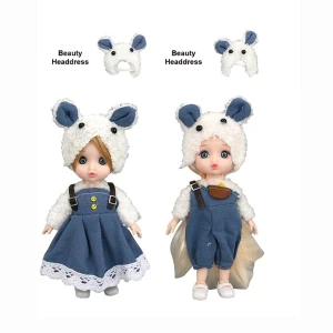 Păpușică drăguță în costum de șoricel, 2 modele Thumbnail 2
