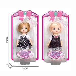 Păpușică drăguță în rochie, 2 modele Thumbnail 3
