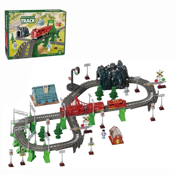 Tren electric cu cale ferată 2