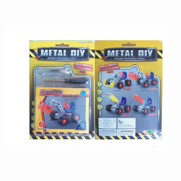 Set de construcție metalic „excavator” 4