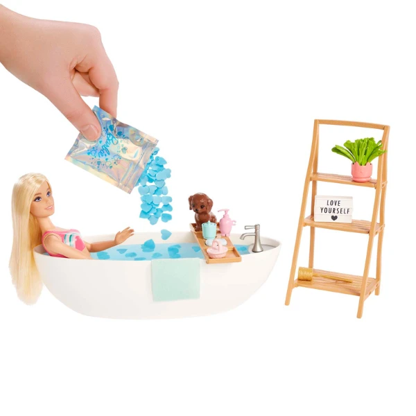 Set de joacă barbie „cadă cu confetti” 5