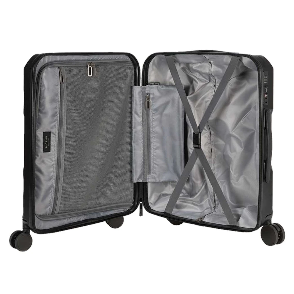Tucano travel trolley iron rigid s (40l), black 3