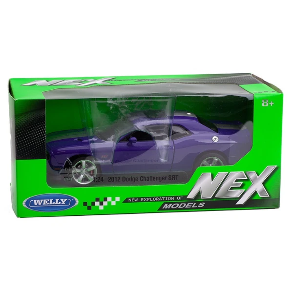 Mașina de colecție 2012 dodge challenger srt 1:24 welly 3