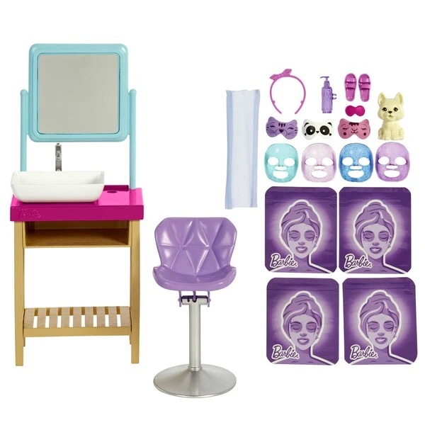 Set de joacă barbie "spa" 3