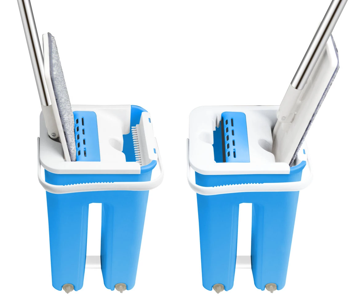 Mop esperanza perfect clean ehs004 - set galeata si mop, cap de curatare 32 x 12cm, galeata 37 x 20 x 17 cm, 1 x galeata, 1 x mop, 1 x microfibra 3