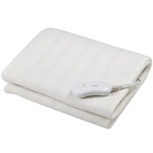 Heating blanket esperanza white satin ehb002, 150x80cm, 60w, temp: 32-37°c, 40-45°c, 50-60°c, material: 100% polyester, electric cable length: 160cm, Thumbnail 2