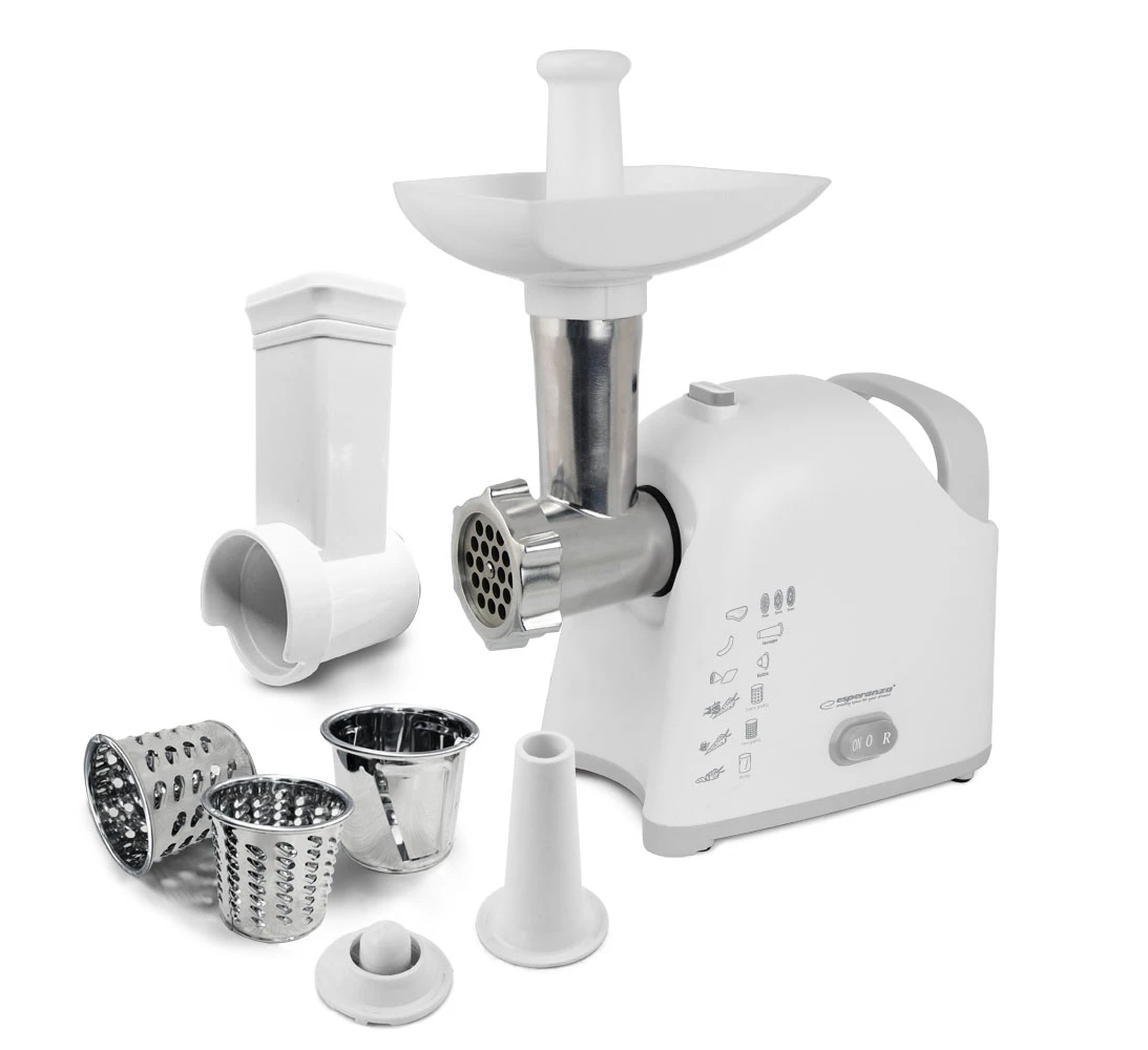 Meat grinder esperanza wellington ekm033, with graters, 2200w 11