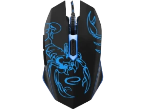 Mouse esperanza scorpio mx203, gaming mouse, 2400dpi, optical sensor, blue led, usb braided cable Thumbnail 4