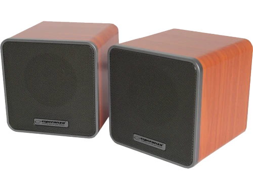 Speakers 2.0  esperanza ballad ep152, 5w (2 x 2.5w), volume control, built in amplifier, power supply: 5v, they require: usb and mini-jack 3.5mm headp 2