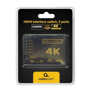 Переключатель интерфейса hdmi comutator cablexpert dsw-hdmi-53 Thumbnail 2