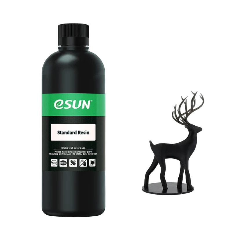 Fotopolimer pentru imprimare 3d esun standard resin, 0.5 kg, negru 2
