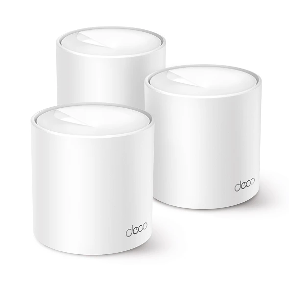 Tp-link deco x10(3-pack) ax1500 whole-home mesh wi-fi system 6
