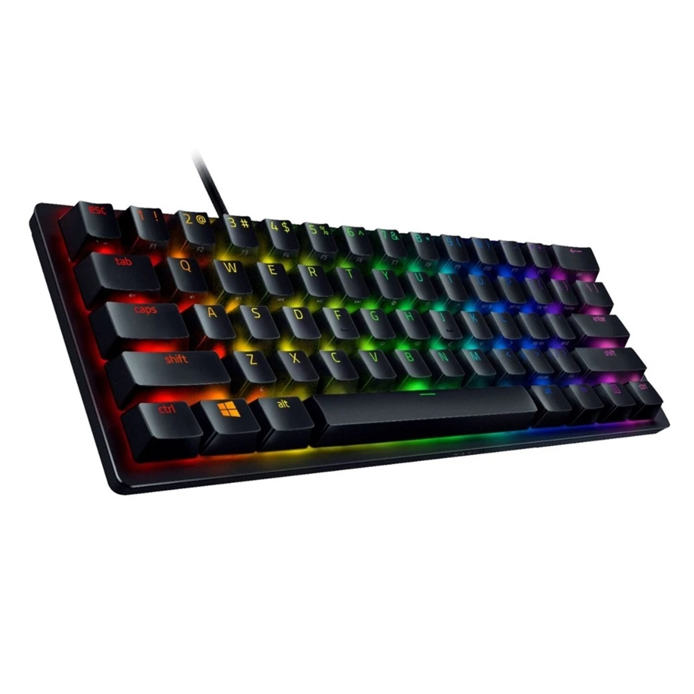 Клавиатура razer optical huntsman mini 60% с линейными красными переключателями 4