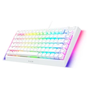 Razer keyboard mechanical blackwidow v4 75% white edition us layout Thumbnail 2