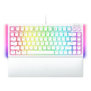 Механическая клавиатура razer blackwidow v4 75% white edition us layout Thumbnail 1