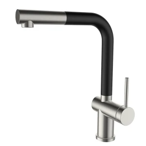 Baterie bucatarie sandonna riva (crom-negru)