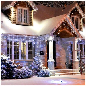 Ghirlanda tip turturi, alb rece + alb cald, 6 m (jf-44) Thumbnail 4