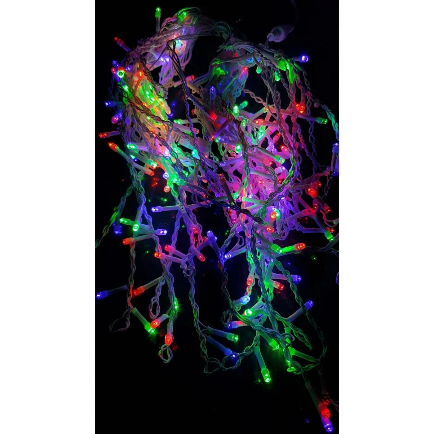Ghirlanda tip turturi, 12 m, 30 fire, multicolor (jf-48) 3