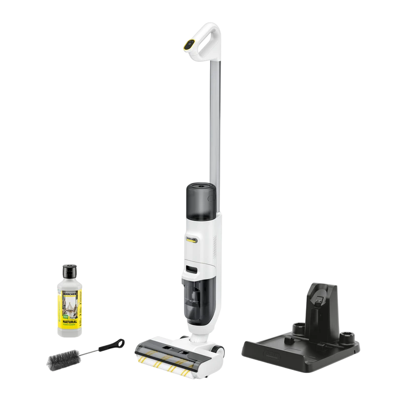 Электрошвабра karcher fcv 2 natural n 1.056-101.0, белый 2