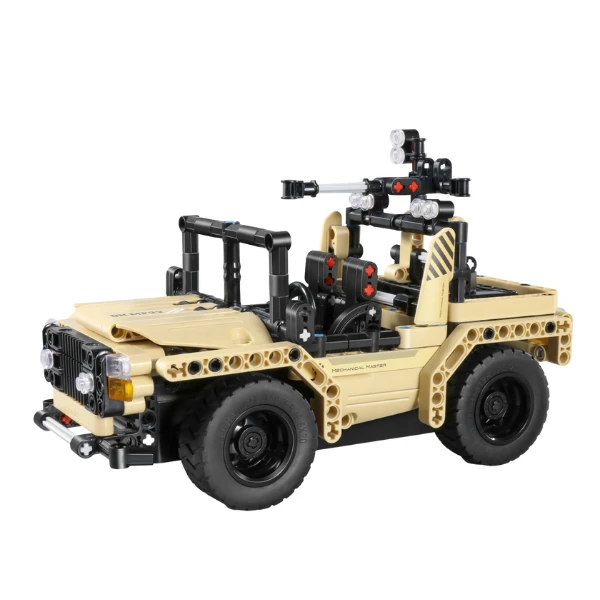 Set de construcție 2 în 1 im master mechanical master „tanc”, cu telecomandă, 370 piese 4