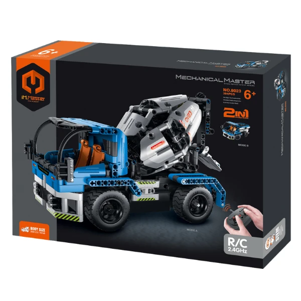 Set de construcție 2 în 1 im master mechanical master „betonieră”, cu telecomandă, 394 piese 3