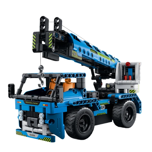 Set de construcție 2 în 1 im master mechanical master „macara auto”, cu telecomandă, 401 piese 3