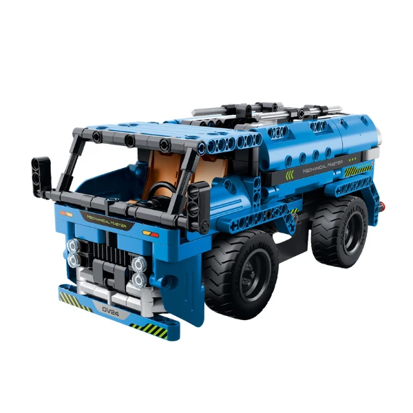 Set de construcție 2 în 1 im master mechanical master „macara auto”, cu telecomandă, 401 piese 5