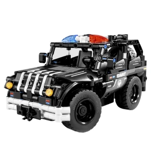 Set de construcție 2 în 1 im master mechanical master „jeep de poliție”, cu telecomandă, 355 piese Thumbnail 2