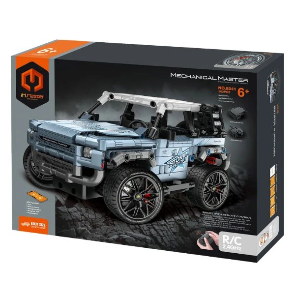 Set de construcție im master mechanical master „suv”, cu telecomandă, 503 piese 4