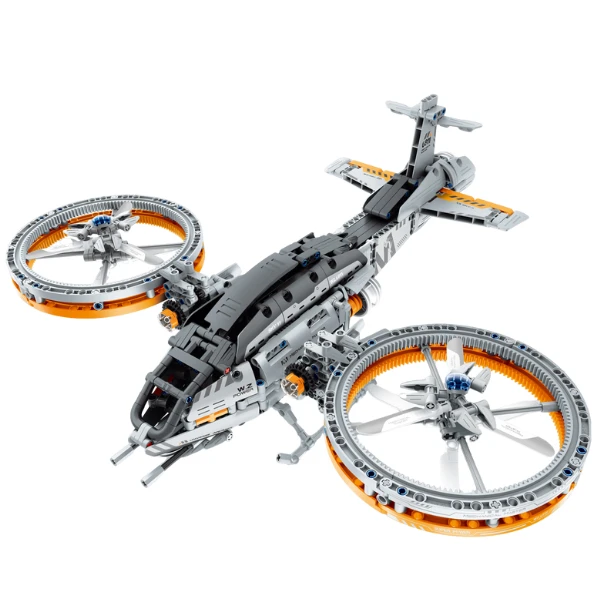 Set de construcție im master mechanical master „nava spațială”, 817 piese 2