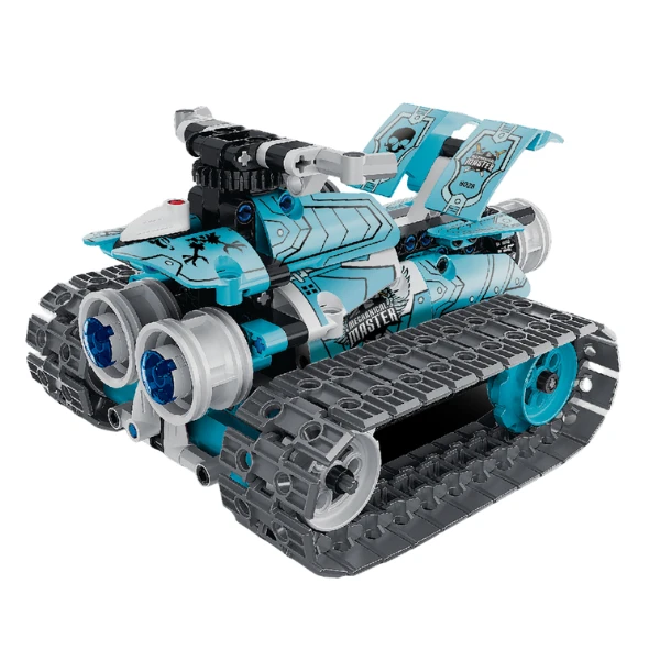 Set de construcție 3 în 1 im master mechanical master „robot transformer", cu telecomandă, 398 piese 5