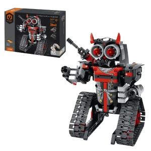 Set de construcție 3 în 1 im master mechanical master „robot roșu", cu telecomandă, 419 piese Thumbnail 2