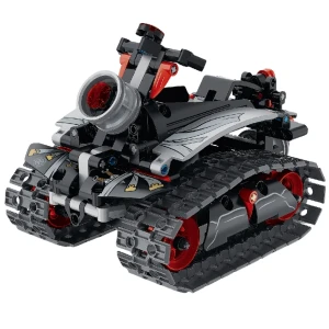 Set de construcție 3 în 1 im master mechanical master „robot roșu", cu telecomandă, 419 piese Thumbnail 4