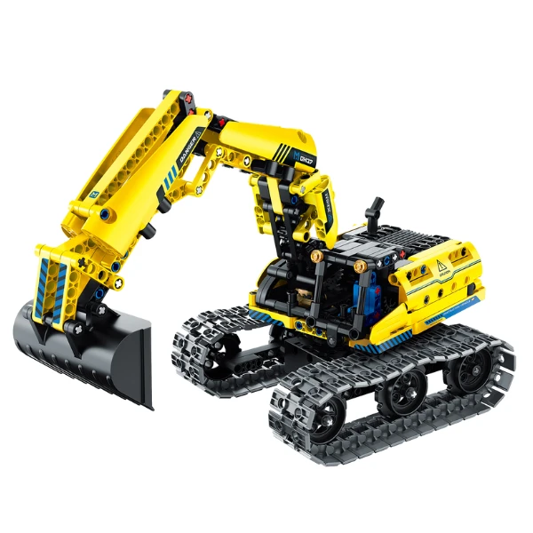 Set de construcție 3 în 1 im master mechanical master „excavator", cu telecomandă, 430 piese 5