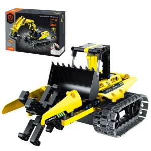 Set de construcție 3 în 1 im master mechanical master „excavator", cu telecomandă, 430 piese