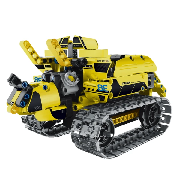 Set de construcție 3 în 1 im master mechanical master „buldozer", cu telecomandă, 452 piese 5