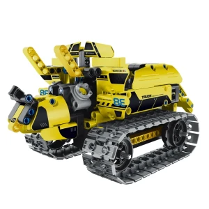 Set de construcție 3 în 1 im master mechanical master „buldozer", cu telecomandă, 452 piese Thumbnail 5