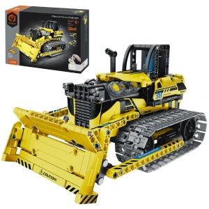 Set de construcție 3 în 1 im master mechanical master „buldozer", cu telecomandă, 452 piese