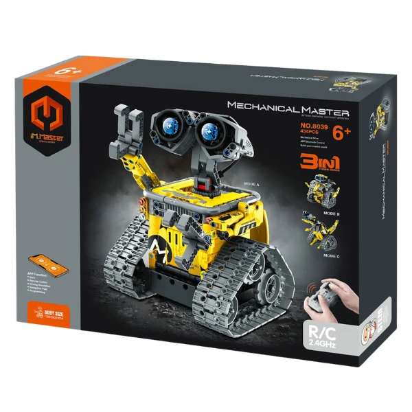 Set de construcție 3 în 1 im master mechanical master „robot wall-e", cu telecomandă, 434 piese 3