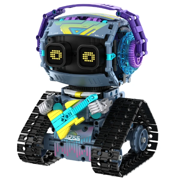 Set de construcție 3 în 1 im master mechanical master "robot muzician", cu telecomandă, 433 piese 3