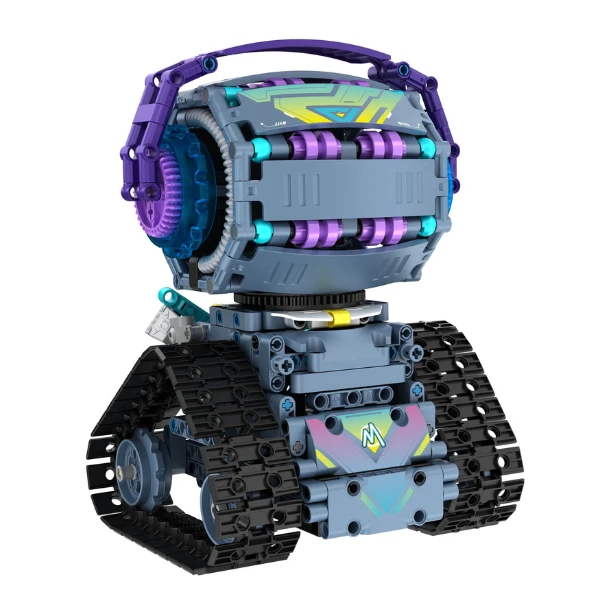 Set de construcție 3 în 1 im master mechanical master "robot muzician", cu telecomandă, 433 piese 5