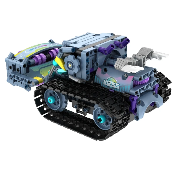 Set de construcție 3 în 1 im master mechanical master "robot muzician", cu telecomandă, 433 piese 9